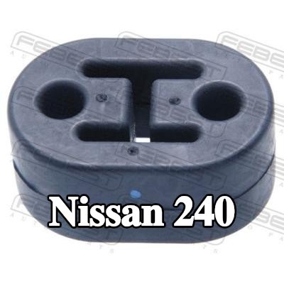 FEBEST مخمد مطاطي، كاتم الصوت — Nissan 240