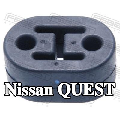 FEBEST مخمد مطاطي، كاتم الصوت — 2011 Nissan Quest