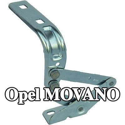 DIEDERICHS مفصلة، غطاء المحرك — Opel Movano