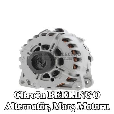AUTOELECTRO Alternatör, marş motoru — Citroën Berlingo