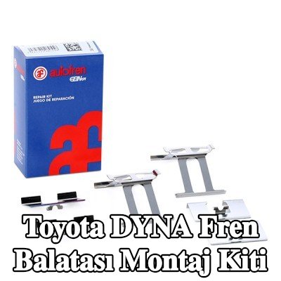 AUTOFREN SEINSA Fren balatası montaj kiti Arka Aks — 1990 Toyota Dyna