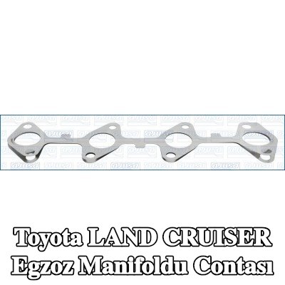 AJUSA Egzoz manifoldu contası ÇOK KATMANLI ÇELİK — Toyota Land Cruiser