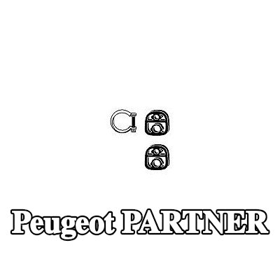 VEGAZ طقم تركيب العادم — 2003 Peugeot Partner
