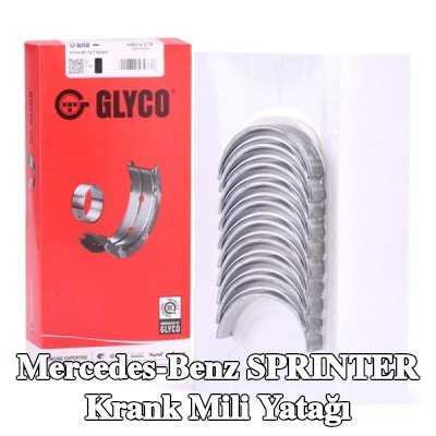 GLYCO Çelik tabanlı alüminyum alaşımlı krank mili yatağı — 1997 Mercedes-Benz Sprinter