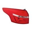 HELLA Arka lamba Sol, ampul tutuculu, ampuller olmadan — 2012 Ford Focus (1)