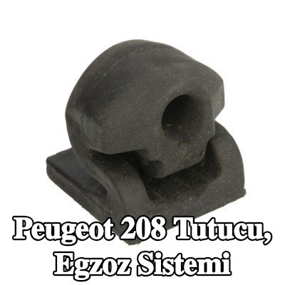 4MAX Tutucu, egzoz sistemi — Peugeot 208
