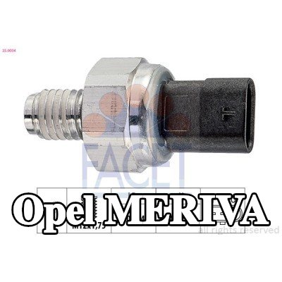 FACET مستشعر ضغط الزيت — Opel Meriva