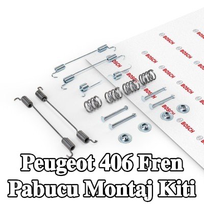 BOSCH Yaylı fren pabucu montaj kiti — Peugeot 406