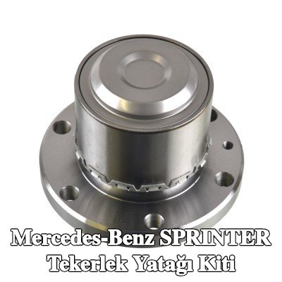 FEBI BILSTEIN Sol ön aks tekerlek yatağı kiti, Ön Aks Sağ, Tekerlek göbeğine entegre tekerlek yatağı, ABS sensör halkalı, tekerlek göbeği ile — 2012 Mercedes-Benz Sprinter