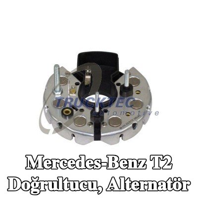 TRUCKTEC AUTOMOTIVE Doğrultucu, alternatör — Mercedes-Benz T2