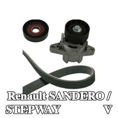 KAVO PARTS مجموعة الحزام V — Renault Sandero / Stepway