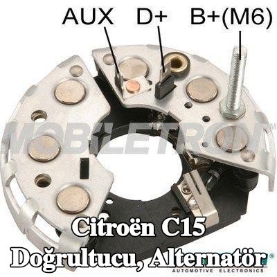 MOBILETRON Doğrultucu, alternatör — 1995 Citroën C15