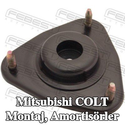 FEBEST Montaj, amortisörler Ön Aks — 2002 Mitsubishi Colt