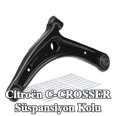 LEMFÖRDER Ön Aks Sol Süspansiyon Kolu, Alt, dış, Çelik Sac — Citroën C-crosser