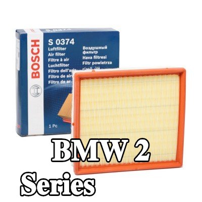 BOSCH مرشح الهواء — 2012 BMW 2 Series