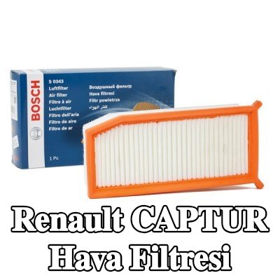 BOSCH Hava filtresi — 2016 Renault Captur