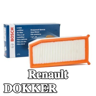 BOSCH مرشح الهواء — Renault Dokker