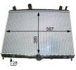 MAHLE Vidalı motor radyatörü — Citroën C5 (2)