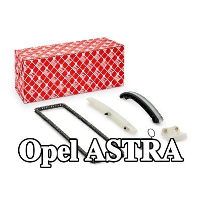 FEBI BILSTEIN طقم سلسلة التوقيت مع شداد السلسلة, مع سكك انزلاقية — 2016 Opel Astra
