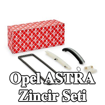 FEBI BILSTEIN Zincir gergisi içeren zamanlama zinciri kiti, kızak raylı — 2016 Opel Astra