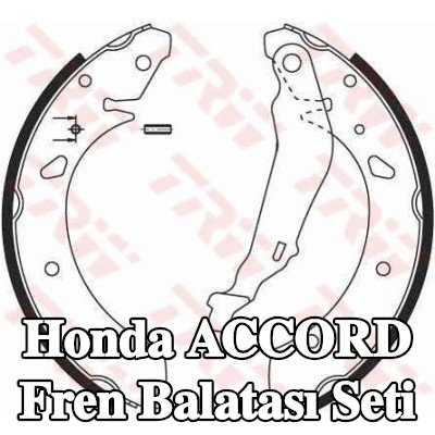 TRW Fren Balatası Seti — 2000 Honda Accord