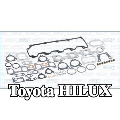 AJUSA مجموعة حشيات, رأس الأسطوانة مع أختام صمامات, بدون حشية رأس الأسطوانة — 2000 Toyota Hilux