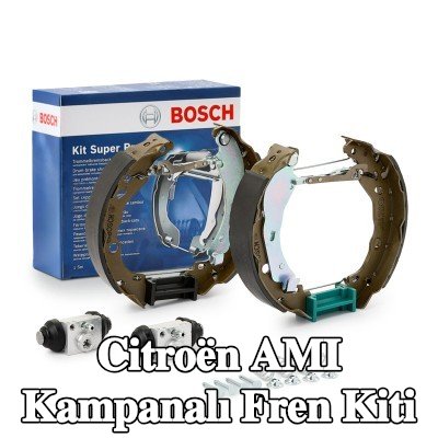 BOSCH Aksesuarları dahil tambur fren kiti, tekerlek fren silindiri ile — Citroën Ami
