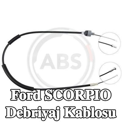 A.B.S. Debriyaj kablosu — 1990 Ford Scorpio