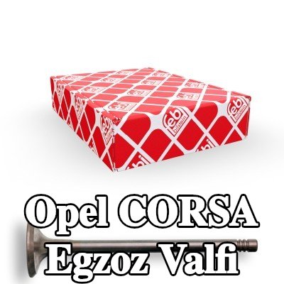 FEBI BILSTEIN Egzoz valfi — 2000 Opel Corsa