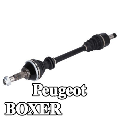 FEBI BILSTEIN عمود الدفع المحور الأمامي الأيسر, مع صمولة — Peugeot Boxer