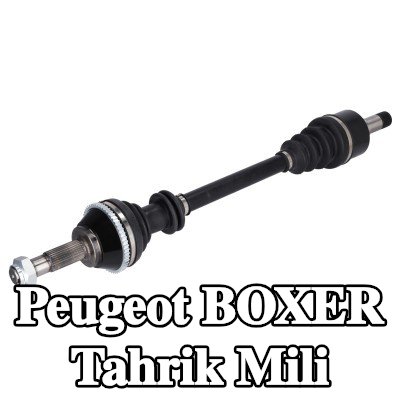 FEBI BILSTEIN Tahrik mili Ön Aks Sol, somunlu — Peugeot Boxer