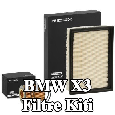RIDEX Filtre kiti — 2003 BMW X3