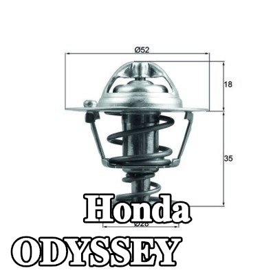 MAHLE ثرموستات 78°C, 52mm, 28mm, مع حشية/مانع تسرب — Honda Odyssey