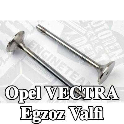 ET ENGINETEAM Egzoz valfi, egzoz tarafı, Krom kaplı valf gövdesi — Opel Vectra