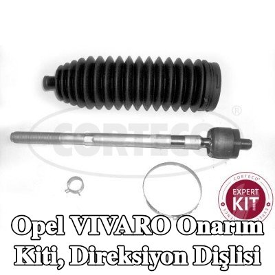 CORTECO Onarım Kiti, direksiyon dişlisi — Opel Vivaro