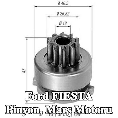 MAGNETI MARELLI Pinyon, marş motoru — 2003 Ford Fiesta