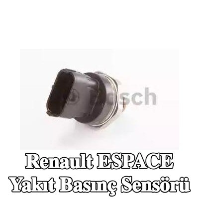 BOSCH Yakıt basınç sensörü Yüksek Basınç Tarafı — 2012 Renault Espace