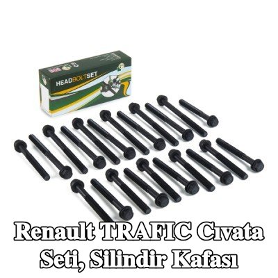 BGA Cıvata Kiti, silindir kafası M12 — 1995 Renault Trafic