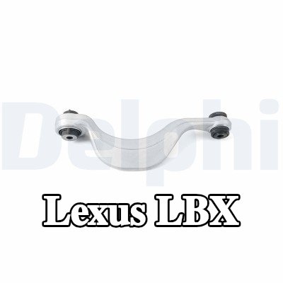 DELPHI ذراع التعليق الخلفي, يمين, الألومنيوم, مع وصلة كروية — Lexus Lbx