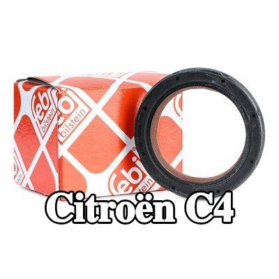 FEBI BILSTEIN حشية العمود المرفقي FPM (مطاط فلوري), PTFE (بولي تترافلورو إيثيلين) — 2004 Citroën C4