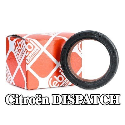 FEBI BILSTEIN حشية العمود المرفقي FPM (مطاط فلوري), PTFE (بولي تترافلورو إيثيلين) — Citroën Dispatch