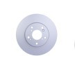 HELLA Fren diski PRO, Outer Diameter: 282mm, içten havalandırmalı, Kaplamalı, tekerlek göbeği olmadan, tekerlek saplamaları olmadan — Honda Stepwgn (1)