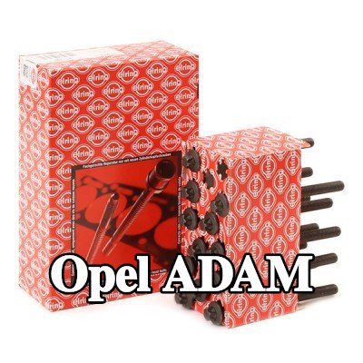ELRING مجموعة البراغي, رأس الأسطوانة M9x1, 25x121 — Opel Adam