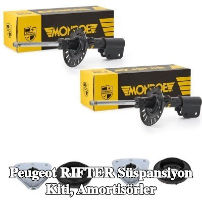 MONROE Süspansiyon kiti, amortisörler — Peugeot Rifter
