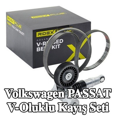 RIDEX PLUS V-Oluklu Kayış Seti — 2002 Volkswagen Passat