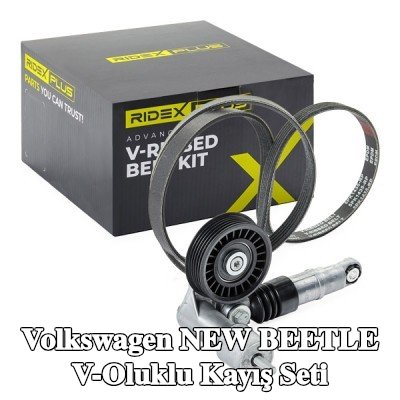 RIDEX PLUS V-Oluklu Kayış Seti — Volkswagen New Beetle
