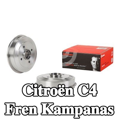 BREMBO Fren kampanas 203, 1mm, tekerlek yatağı kiti olmadan — Citroën C4