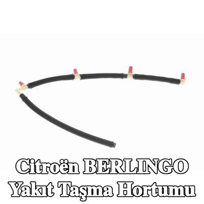VAICO Biyodizel için uygun yakıt taşma hortumu — 2000 Citroën Berlingo