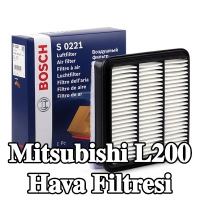 BOSCH Hava filtresi — Mitsubishi L200