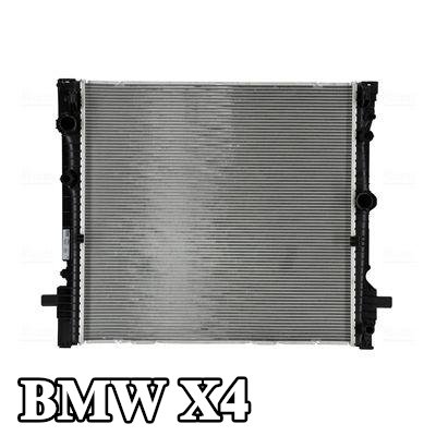 NISSENS مبرد المحرك بدون غطاء, بدون خزان التمدد, مع حشيات/مانعات تسرب — BMW X4